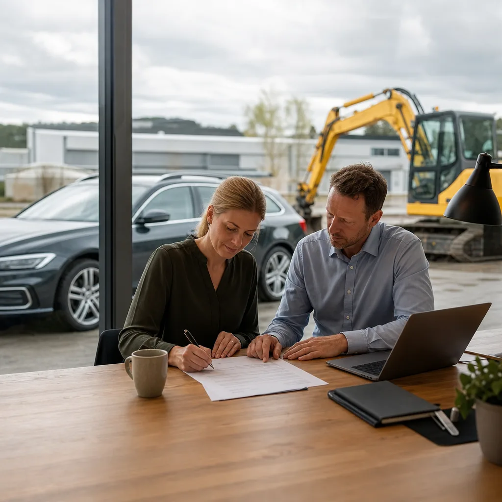 Leasing för företag – finansiell och operationell leasing av bil, maskiner och utrustning
